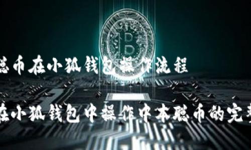 中本聪币在小狐钱包操作流程

如何在小狐钱包中操作中本聪币的完整流程